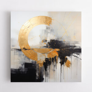 Gold shape_Myocanvas_AM002